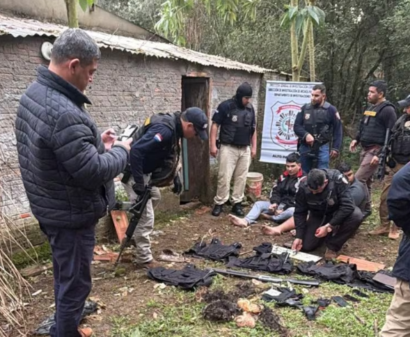 MEGAASALTO EN SANTA RITA: HALLAN PRESUNTO AGUANTADERO Y CAEN CUATRO SOSPECHOSOS